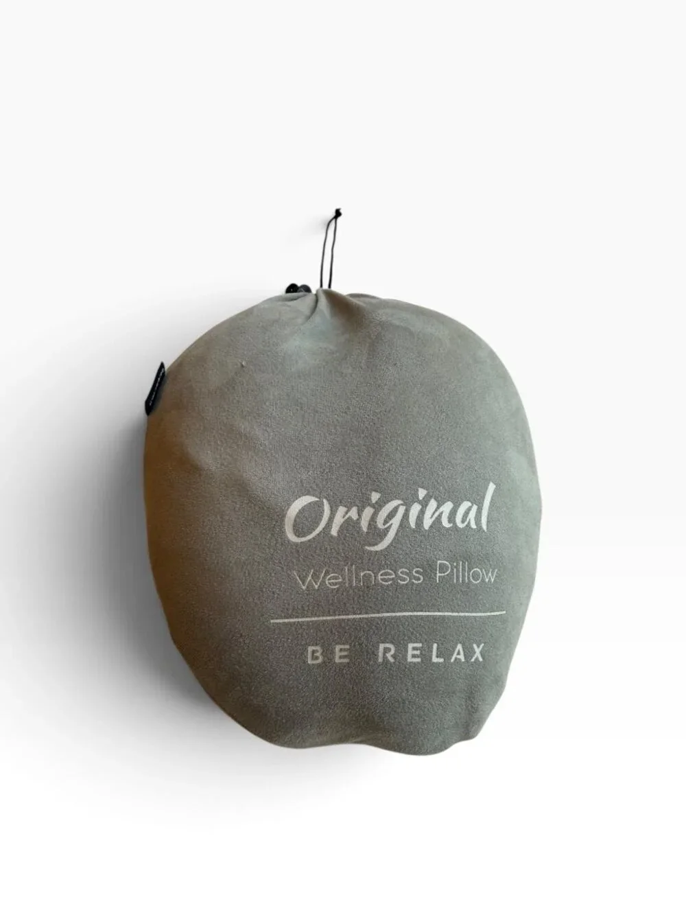 Be Relax Original Wellness Memory Foam Travel Neck Pillow Gray